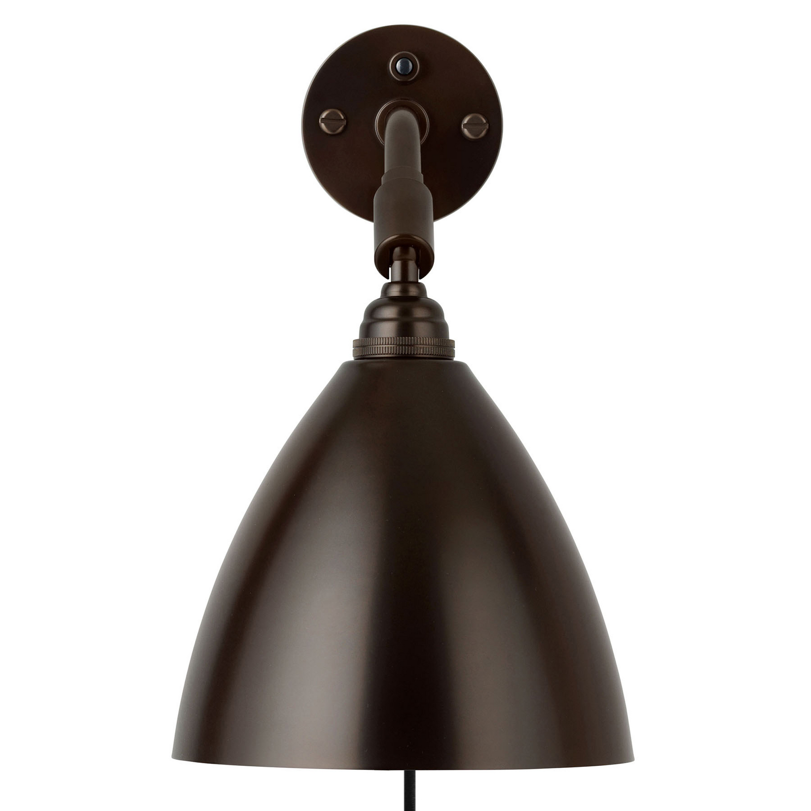 Gubi Bestlite BL7 wall light, black, Ø 16 cm, E14